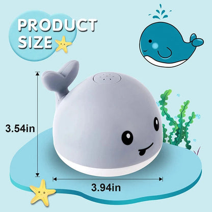 Rechargeable Whale Light-Up Bath Toy