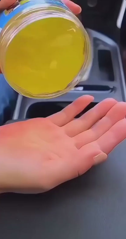 Car Cleaning Slime Gel | Reusable Dust Remover for Air Vents, Dashboard & Interior